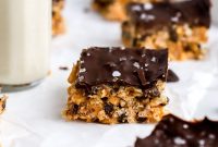 No-Bake Chocolate Peanut Butter Rice Krispie Treats Recipe