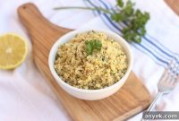 Lemon Herb Quinoa Salad Recipe