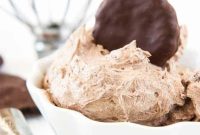 Thin Mint Buttercream Frosting Recipe