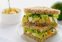 Creamy Avocado and Egg Salad Sandwich Recipe
