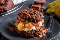 Decadent Chocolate and Pear Shortcakes Recipe
