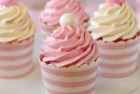 Strawberry Cupcakes with Fresh Strawberry Buttercream