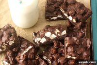 Rocky Road Fudge Cookie Bars Recipe