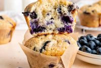 Blueberry Muffins Recipe Using Sourdough Discard