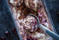 No-Churn Chocolate Cherry Ice Cream Recipe