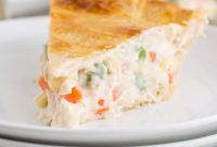 Classic Creamy Chicken Pot Pie with Flaky Crust