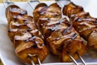 Marinated Asian Chicken Skewers with Soy Ginger Glaze