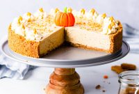 Creamy No-Bake Pumpkin Cheesecake Recipe