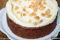 Moist Keto Carrot Cake with Cream Cheese Frosting
