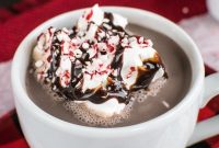 Homemade Peppermint Mocha Hot Chocolate Recipe