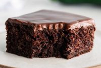 Moist Chocolate Zucchini Cake Recipe