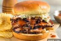 How to Make a Smoked Brisket Sandwich with Tangy BBQ