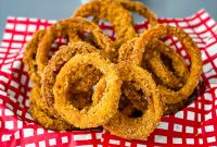 Crispy Keto Low Carb Onion Rings Recipe