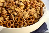 Crunchy Crock-Pot Chex Mix Recipe for Game Day