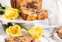 Banana Bread with Chocolate Chips and Walnuts Recipe