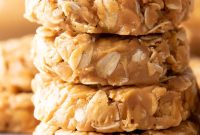 3-Ingredient No-Bake Peanut Butter Cookies