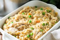 Creamy Instant Pot Chicken and Rice Casserole