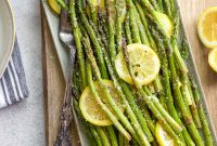 Grilled Asparagus Recipe with Parmesan, Lemon and Garlic