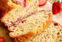 Moist Strawberry Banana Bread Recipe