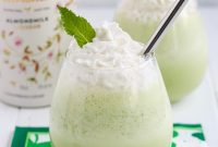 Spiked Shamrock Shake: Gluten-Free, Dairy-Free, Vegan