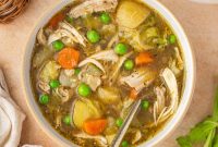 One Pot Chicken and Cabbage Soup Recipe