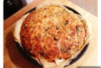 Savory Ham and Mushroom Quiche Recipe