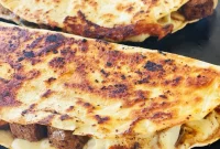 Blackstone Steak and Mushroom Quesadilla Recipe