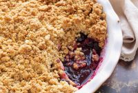 Classic Apple and Blueberry Crumble Recipe