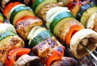 Grilled Balsamic Chicken Skewers Recipe