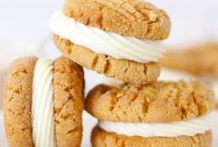 Classic Peanut Butter Sandwich Cookies with Creamy Filling