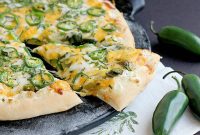 Jalapeno Popper Pizza Recipe with Cream Cheese Filling