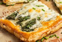 Asparagus and Boursin Puff Pastry Tart Recipe