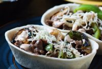 Zesty Philly Cheesesteak Tacos with Peppers and Onions