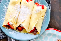 Thin, Tender Crepes from Sourdough Discard