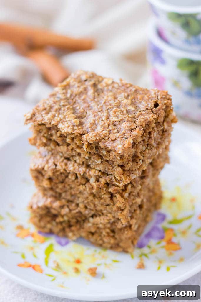 Cinnamon Roll Baked Oatmeal with Cream Cheese Glaze 3 Cinnamon Roll Oatmeal Bake with hemp seeds