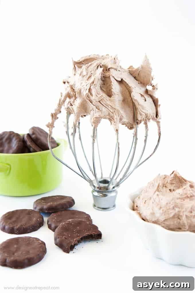 Thin Mint Buttercream Frosting Recipe 2 Thin Mint Buttercream