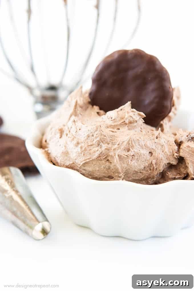 Thin Mint Buttercream Frosting Recipe 3 Homemade Thin Mint Buttercream
