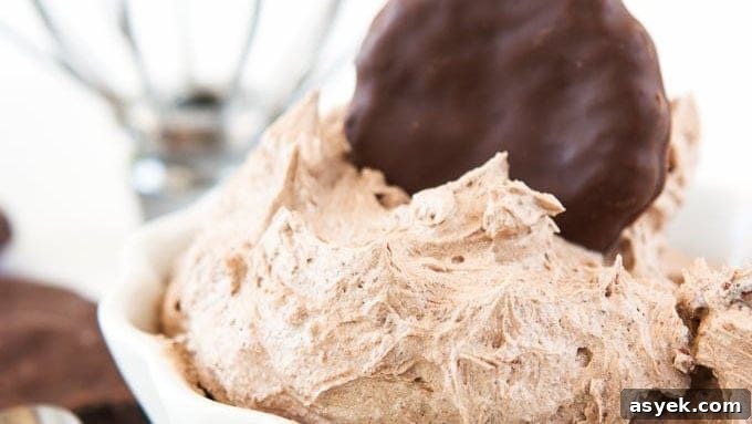 Thin Mint Buttercream Frosting Recipe 7 img 11918 8