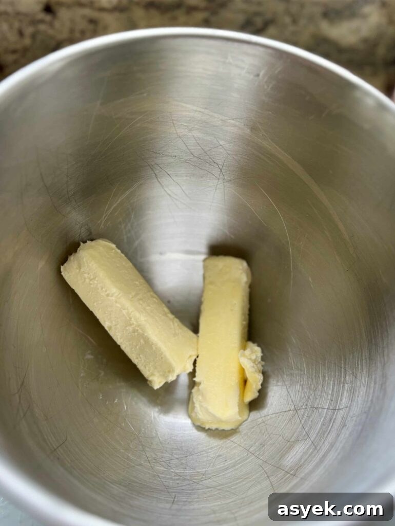 Mixing cookie dough