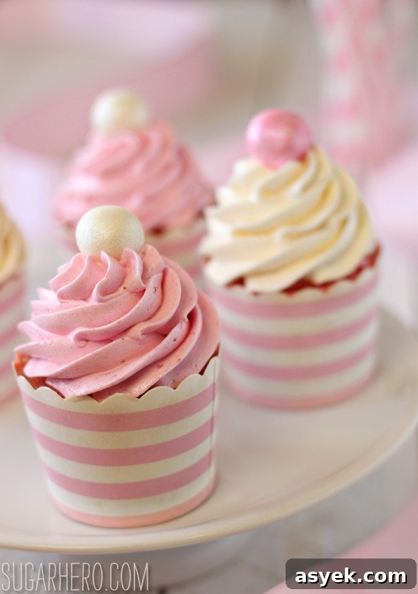 Strawberry Cupcakes | SugarHero.com