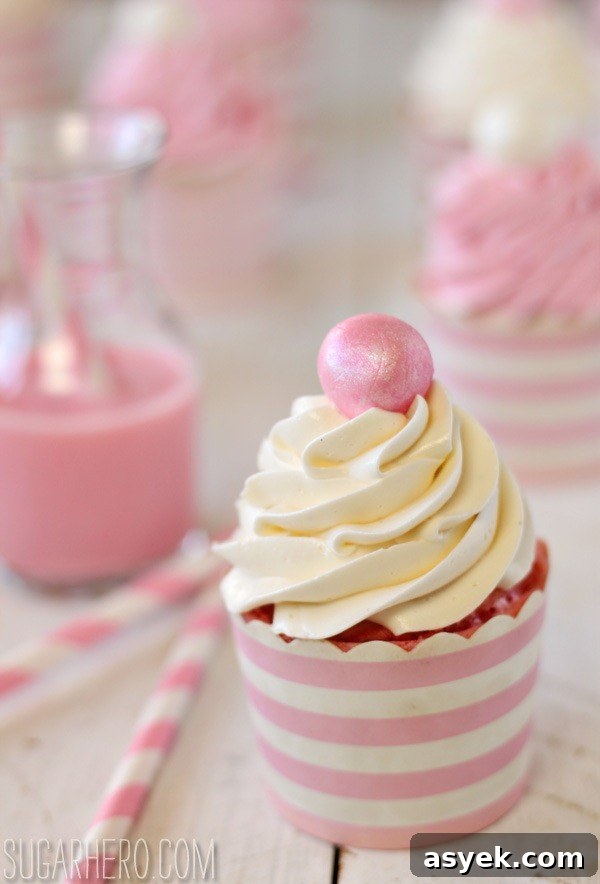 Strawberry Cupcakes | SugarHero.com