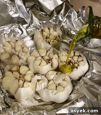 Roasted Garlic with Olive Oil