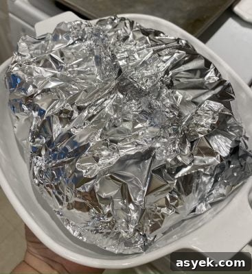 Roasted Garlic in Foil