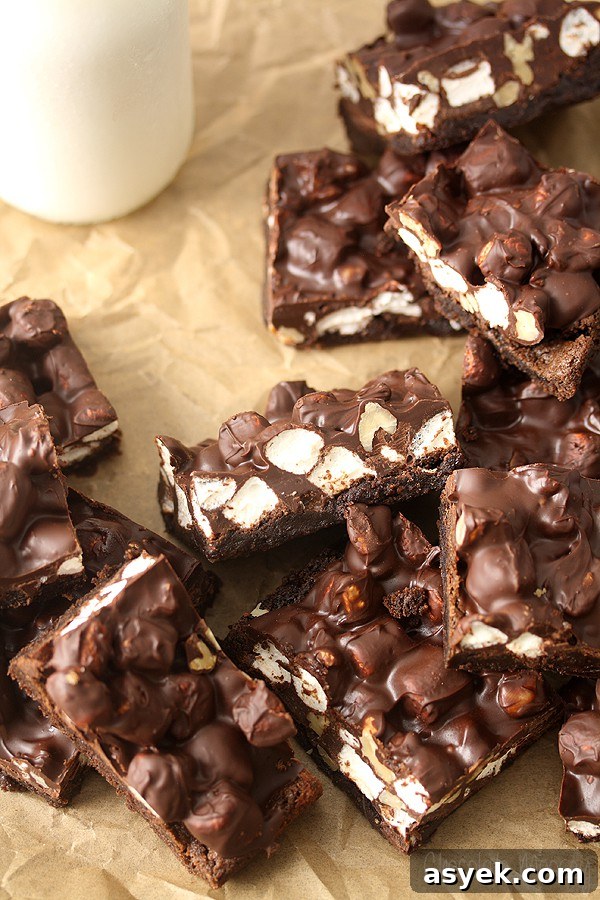 Rocky Road Fudge Cookie Bars Recipe 5 Rocky Road Cookie Fudge Bars