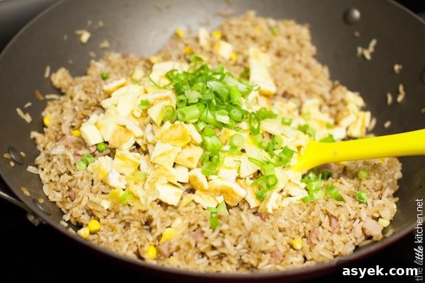 Secret Ingredient Ham Fried Rice from thelittlekitchen.net Secret Ingredient Ham Fried Rice from thelittlekitchen.net