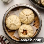 Yeast Free Stuffed Bao Buns