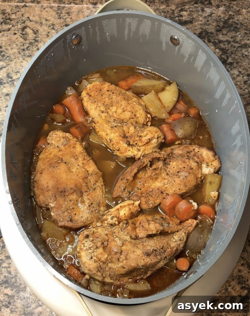 Slow Cooker Chicken Pot Roast
