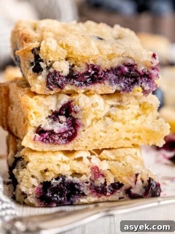 Lemon Blueberry Blondies thumbnail