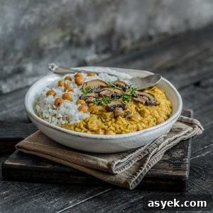 Chickpea & Mushroom Curry