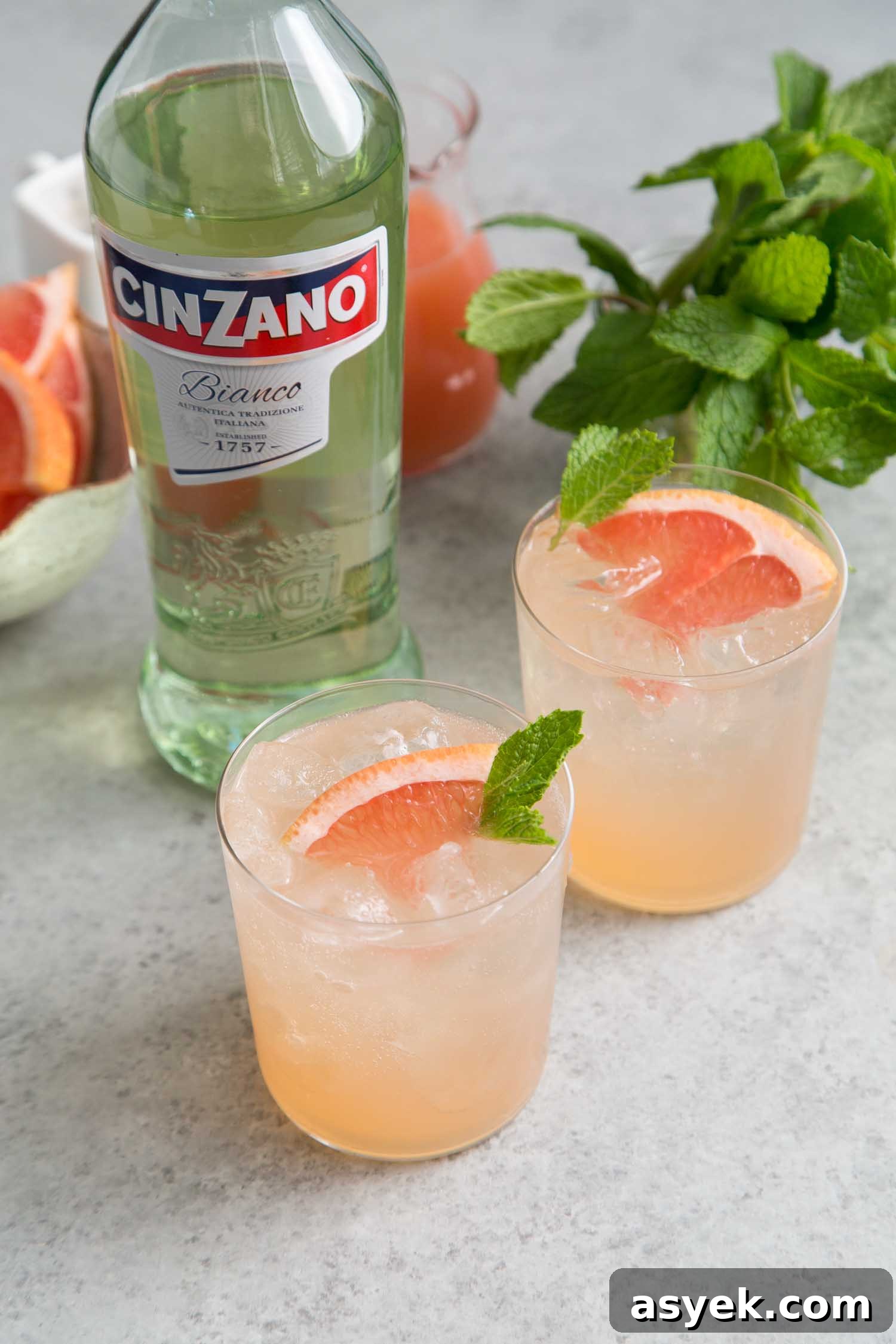 Grapefruit Cinzano step 3